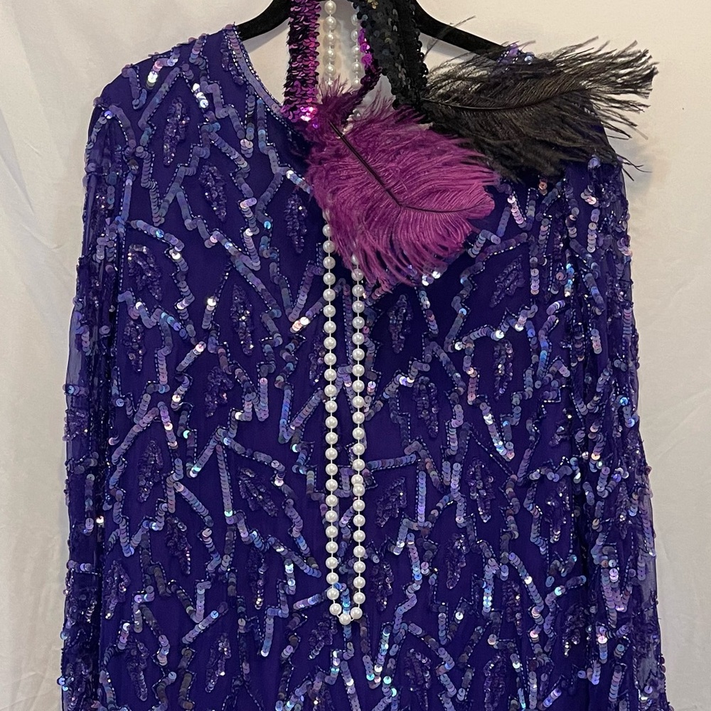 Sparkly ‘20s dress